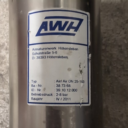 Awh scheibenventil air - scheibenventil, air/air