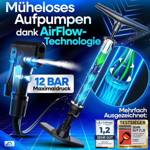Nextcover fahrradpumpe alle - fahrradpumpe,
